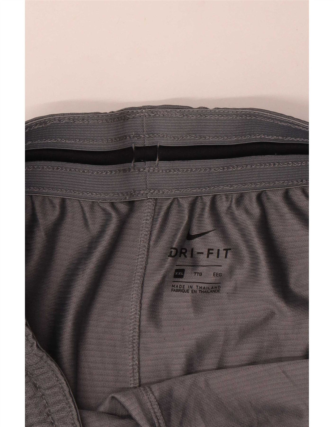 Nike Herren Dri Fit Graphic Sport Shorts 2XL Grau Polyester