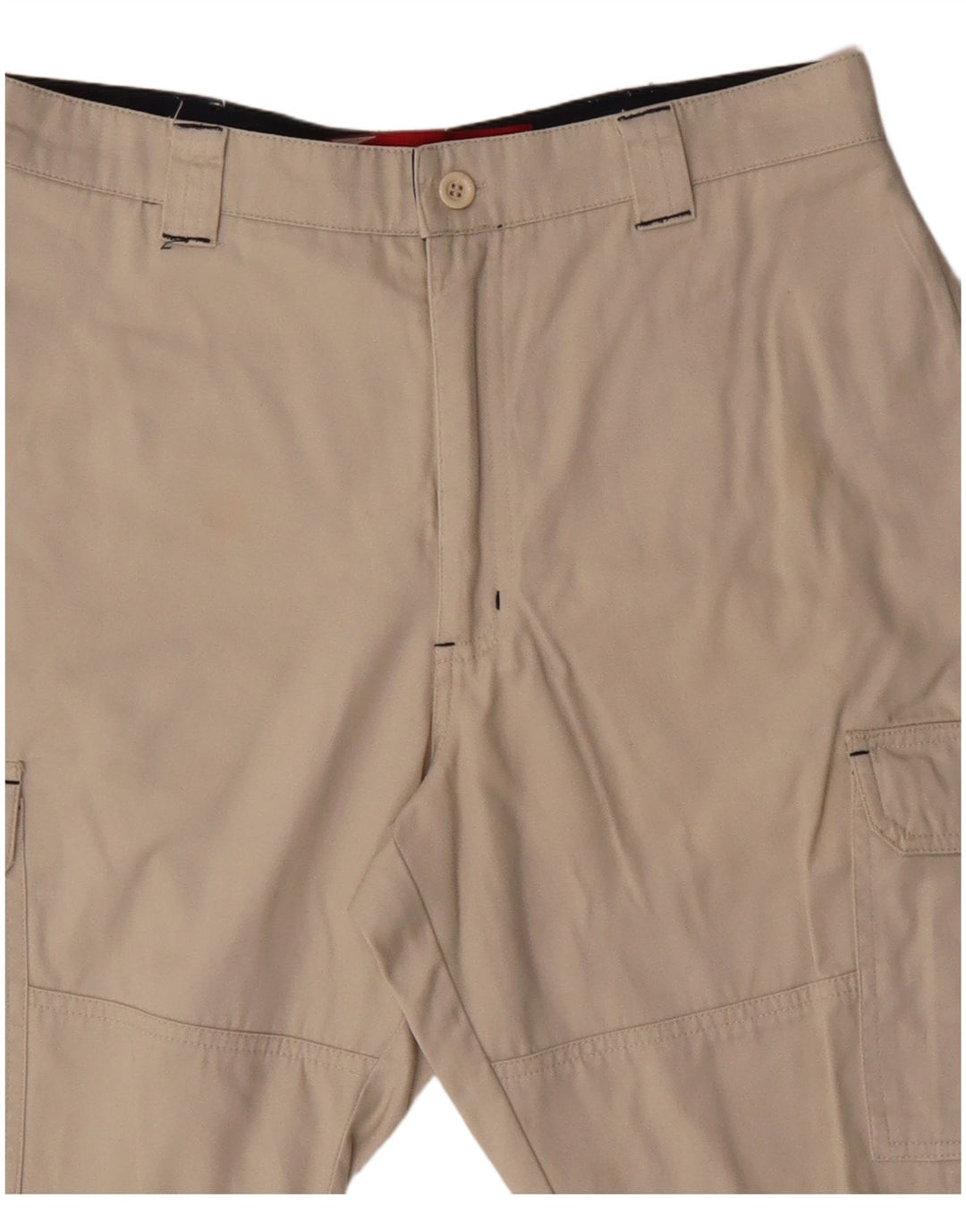 Brugi Herren Cargoshorts W28 Small Beige Baumwolle
