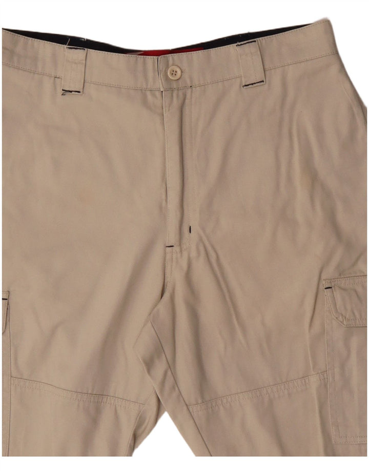 Brugi Herren Cargoshorts W28 Small Beige Baumwolle
