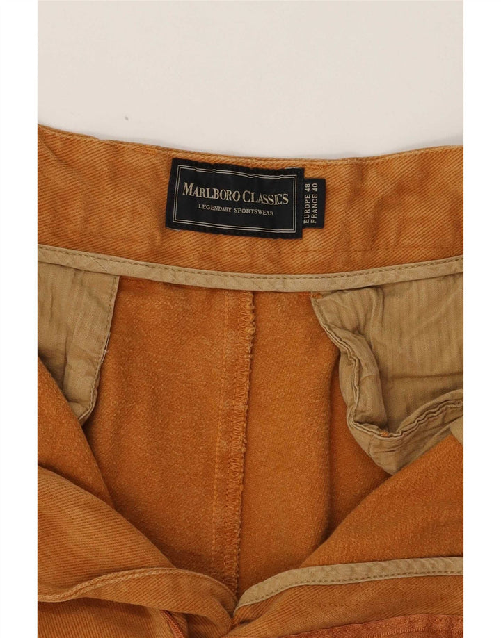 Marlboro Classics Herren-Chinohose, gerade, gerade, EU 48, M, B31, L34, Braun