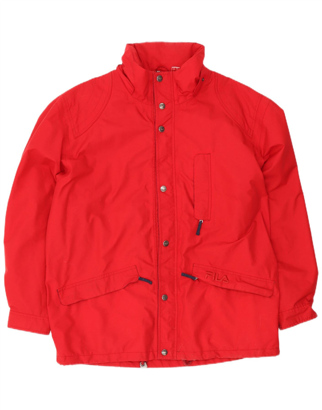 Fila Herren Regenjacke IT 52 XL Rot Polyamid Sport