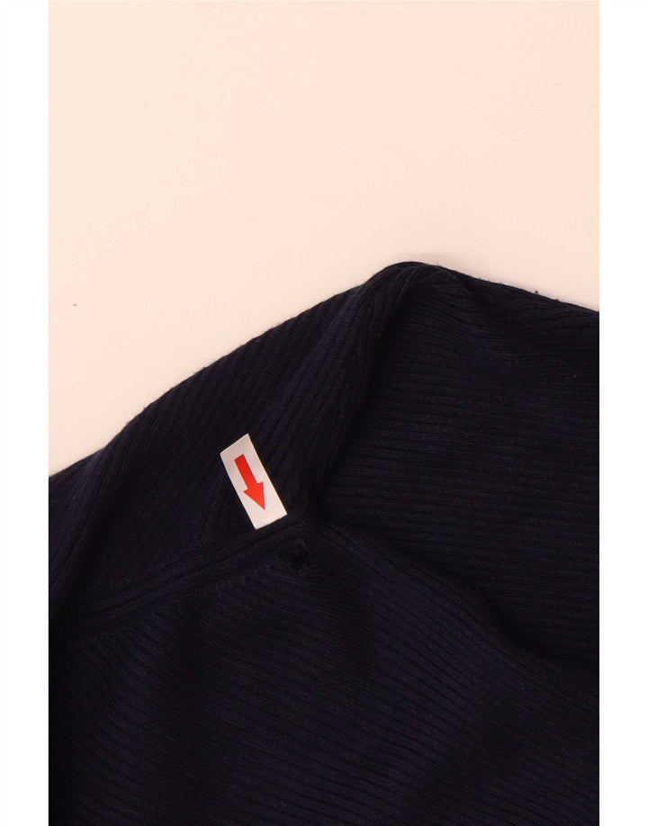 Marks & Spencer Damen Longline-Cardigan-Pullover UK 14 Medium Navy Blue