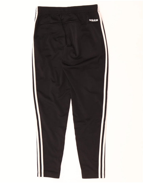 Adidas Damen Trainingshose UK 8/10 Small Schwarz Polyester