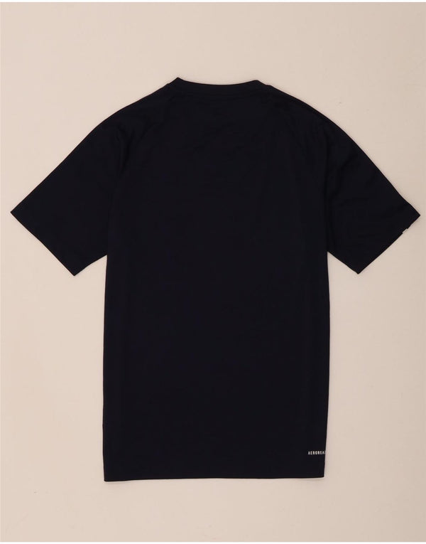 Adidas Herren Aeroready T-Shirt Top Small Marineblau Polyester