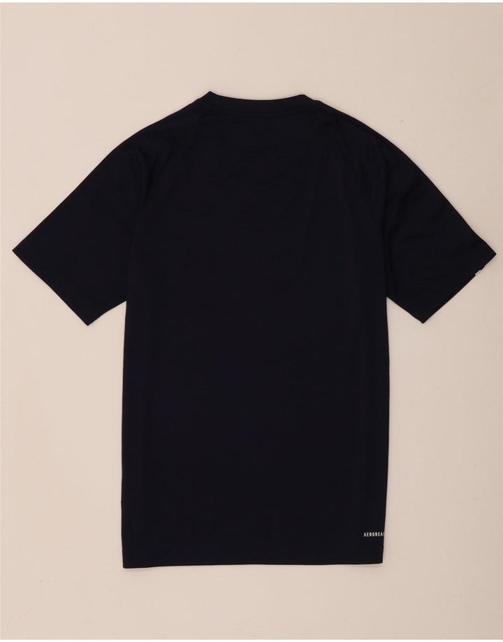 Adidas Herren Aeroready T-Shirt Top Small Marineblau Polyester