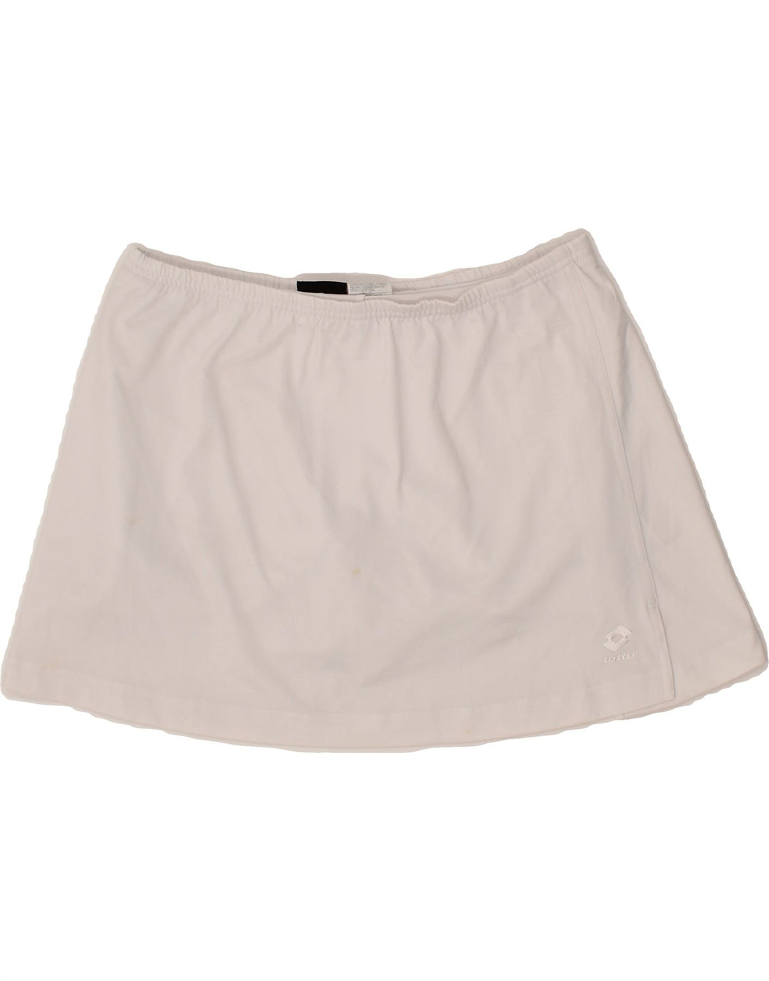LOTTO Womens Tennis Skirt UK 12 Medium Off White Polyester Vintage Lotto and Second-Hand Lotto from Messina Hembry 