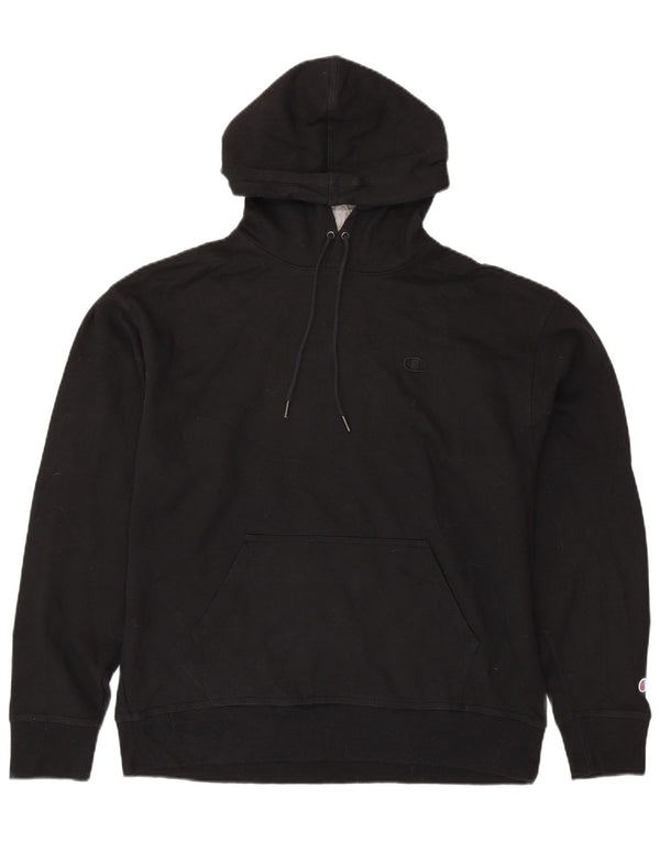 CHAMPION Herren Kapuzenpullover, Größe L, Schwarz