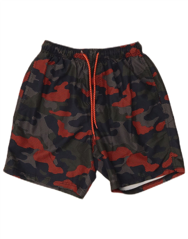 Mountain Warehouse Herren-Badeshorts, klein, mehrfarbig, Camouflage