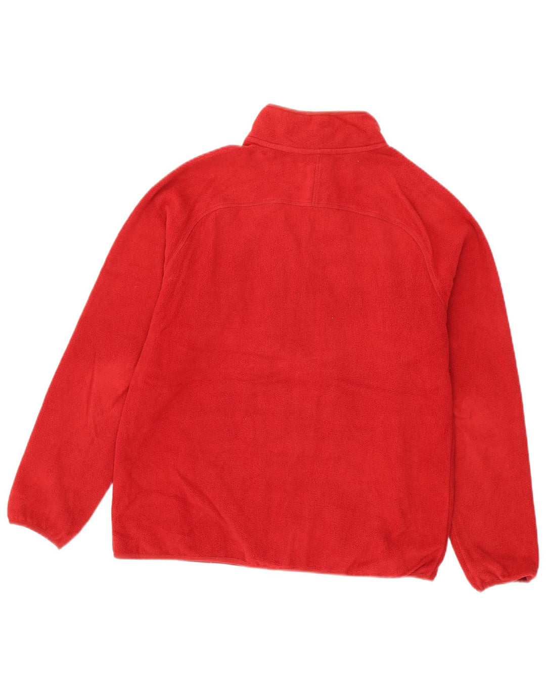 Marks & Spencer Herren Fleecejacke UK 38 Mittelrotes Polyester