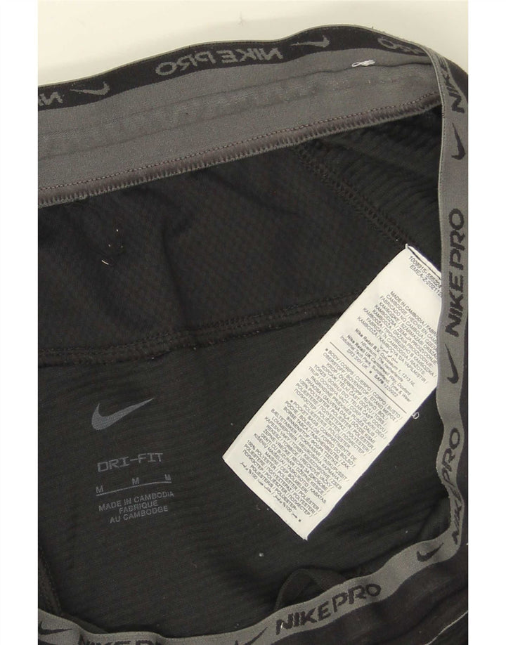 Nike Herren-Trainingshose mit Dri-Fit-Grafik, mittelschwarzes Polyester