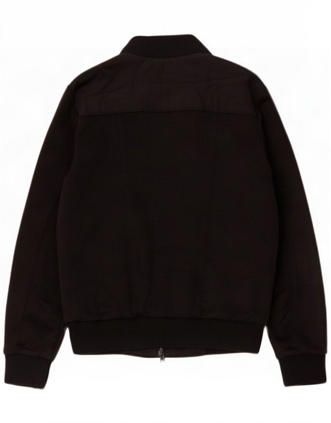 Zara Herren Bomberjacke UK 40 Large Schwarz Polyester