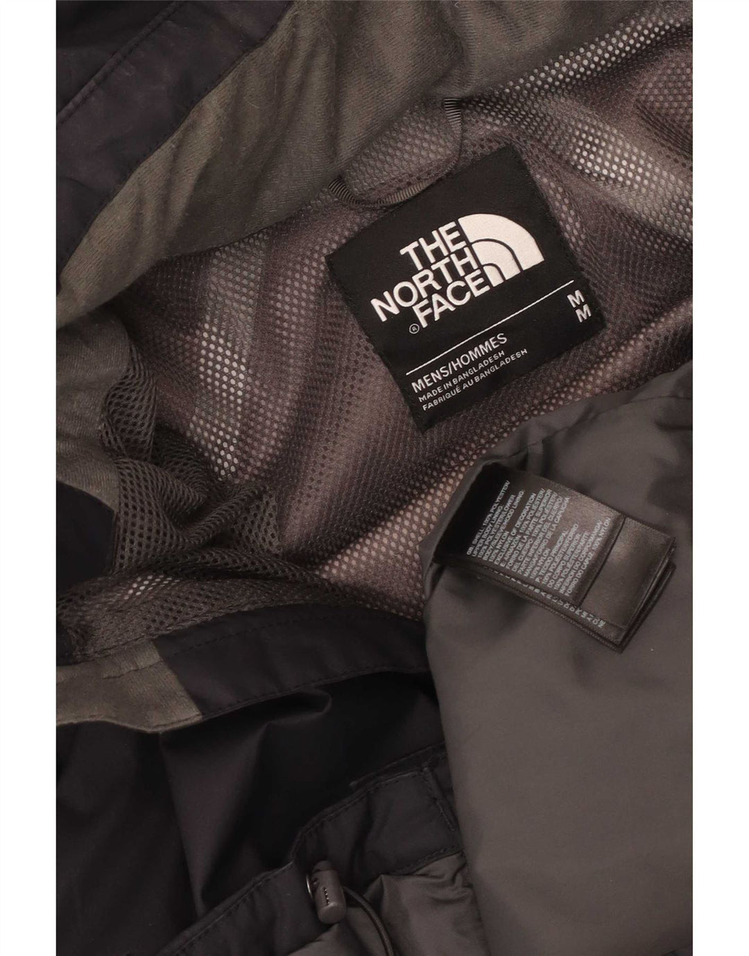 The North Face Herren-Regenjacke mit Kapuze, UK 38, mittelschwarz, Polyester