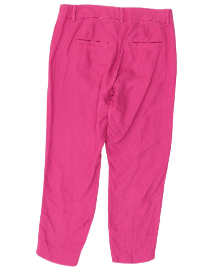 Schmal geschnittene Damenhose von Marella, W30, L24, Rosa