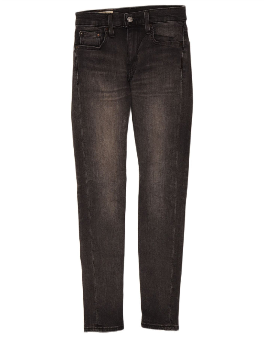LEVI'S Herren Skinny Tapered Jeans W26 L30 Graue Baumwolle