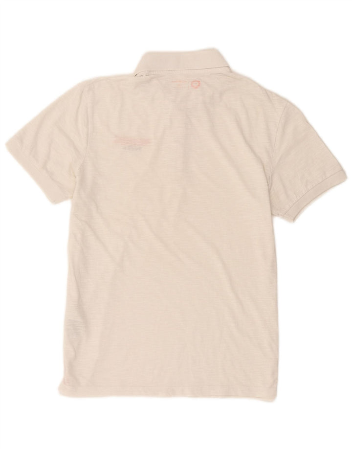 Jack & Jones Herren-Poloshirt, Größe S, weiße Baumwolle