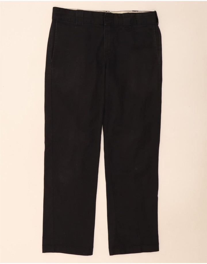 Dickies Herren gerade Chinohose W36 L31 Schwarz