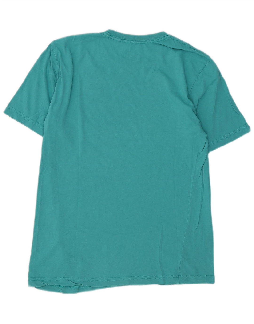 Nike Herren-T-Shirt mit normaler Passform, mitteltürkisfarbene Baumwolle