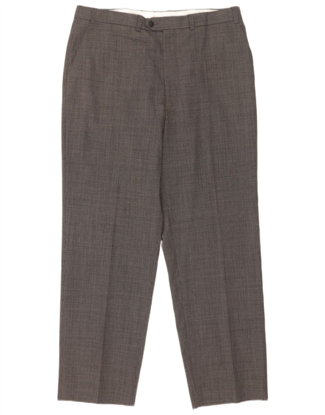 Marks & Spencer Herren St. Michael Anzughose W36 L31 Grauer Hahnentritt