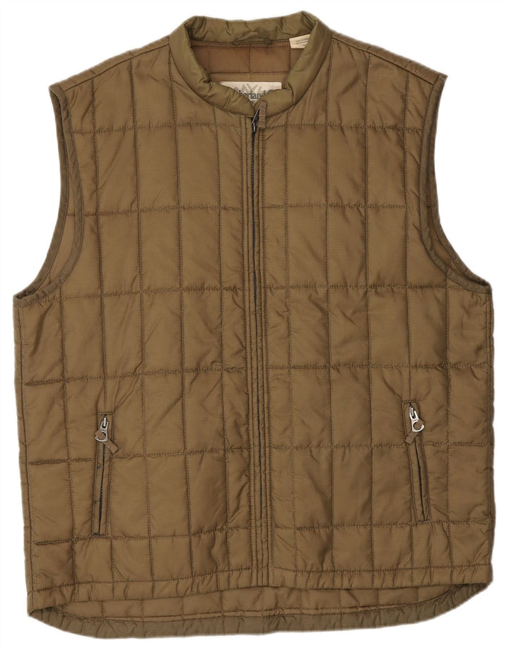 Timberland Herren Wattierte Weste UK 40 Large Khaki
