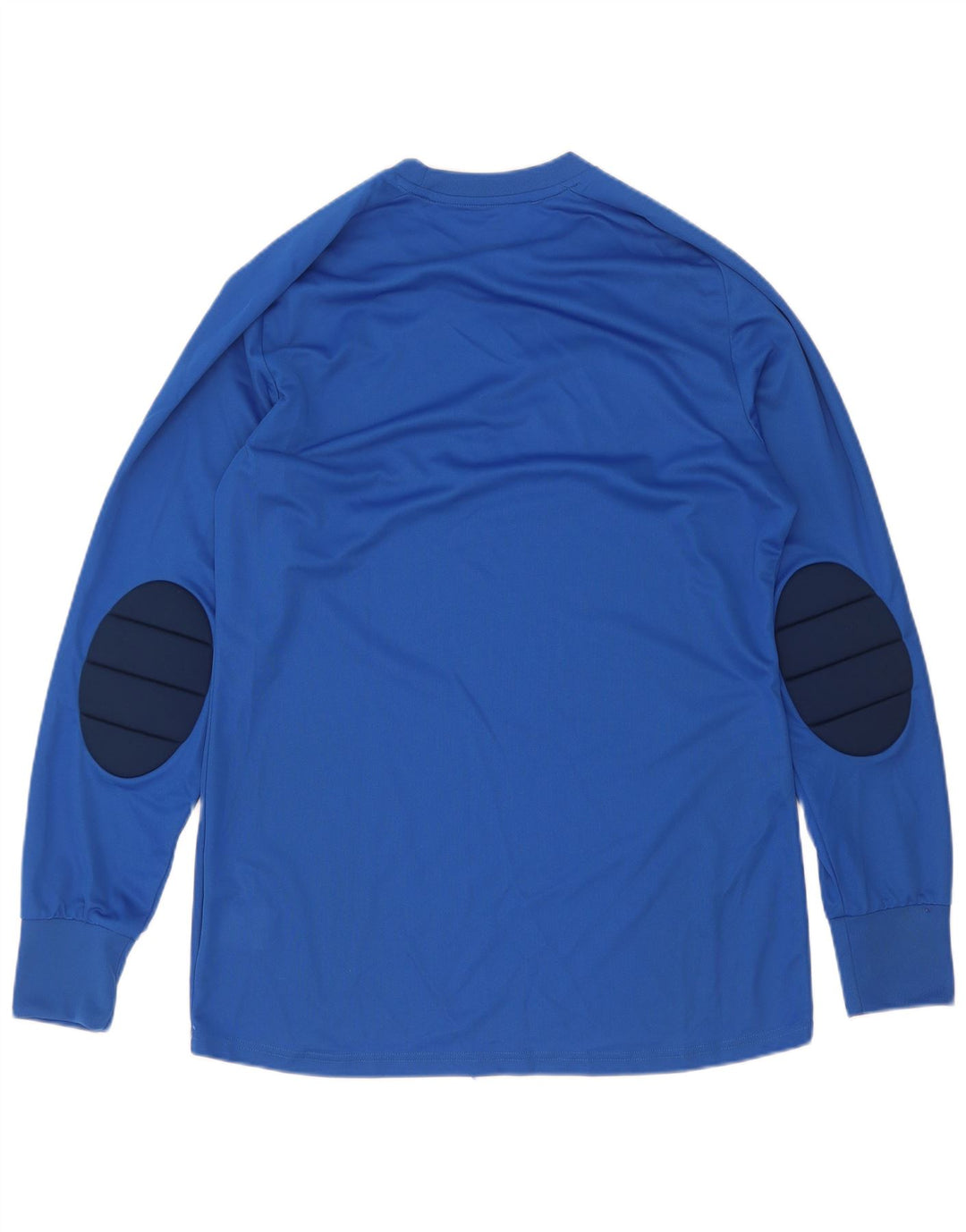 Adidas Herren Climalite Top Langarm Mittelblau Colourblock Polyester