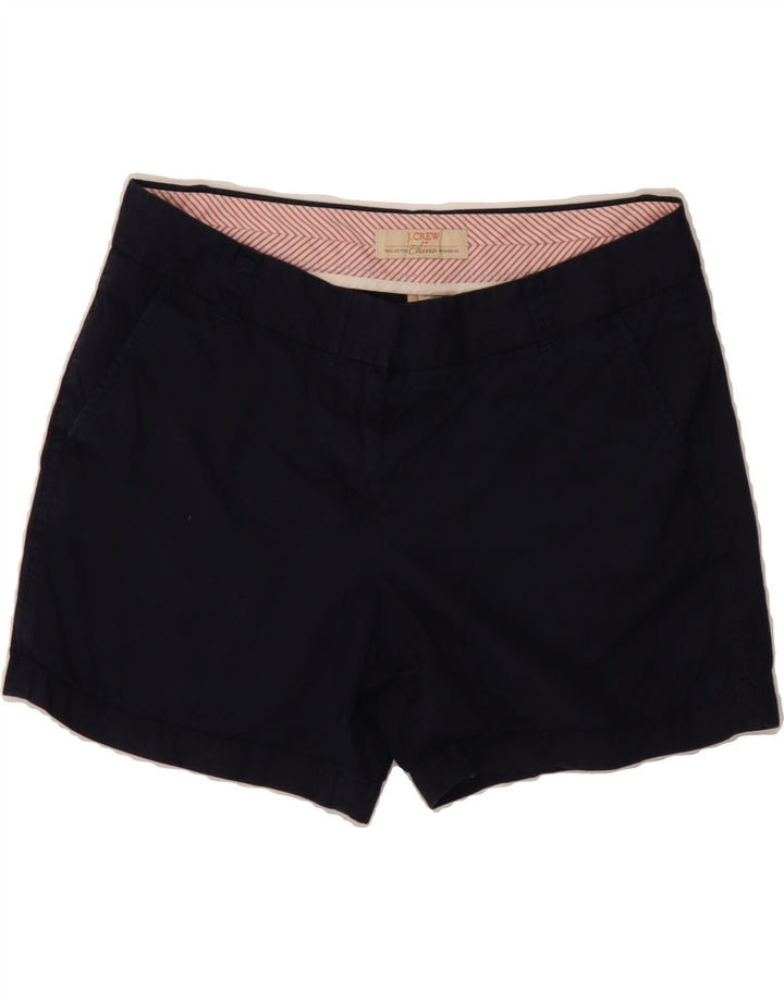 J. CREW Womens Chino Shorts US 6 Medium W32 Navy Blue Cotton Vintage J. Crew and Second-Hand J. Crew from Messina Hembry 