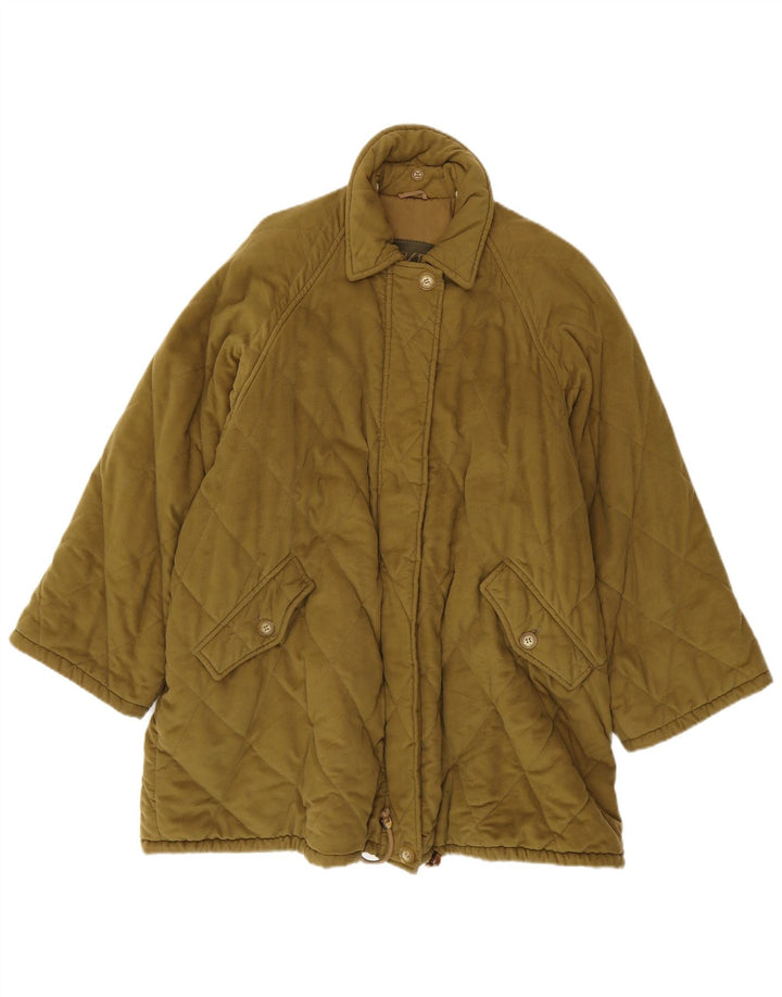Max Mara Damen-Wochenend-Windbreaker-Mantel in Übergröße, Gr. 10, Größe S, Grün