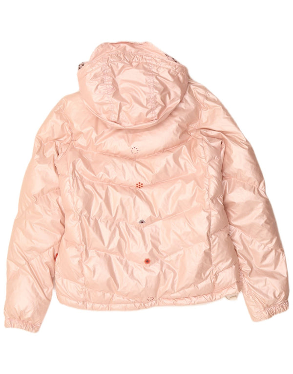 O'NEILL Damen-Jacke mit Kapuze, gepolstert, UK 16, Größe L, rosa, Polyester