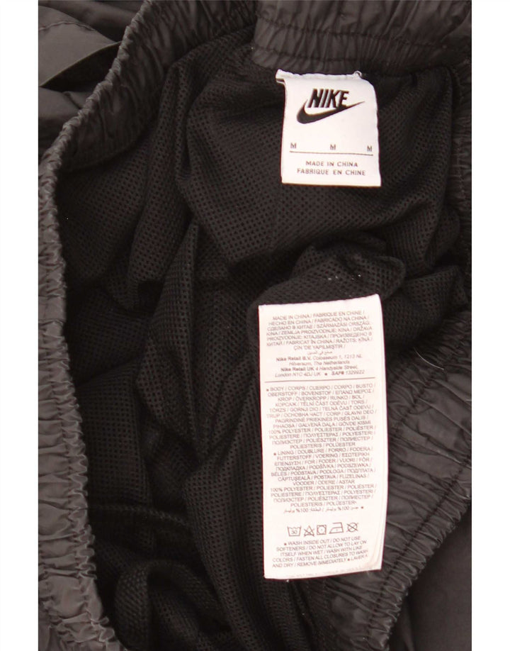 Nike Herren-Trainingshose mit Grafik, mittelgroß, schwarz, Polyester