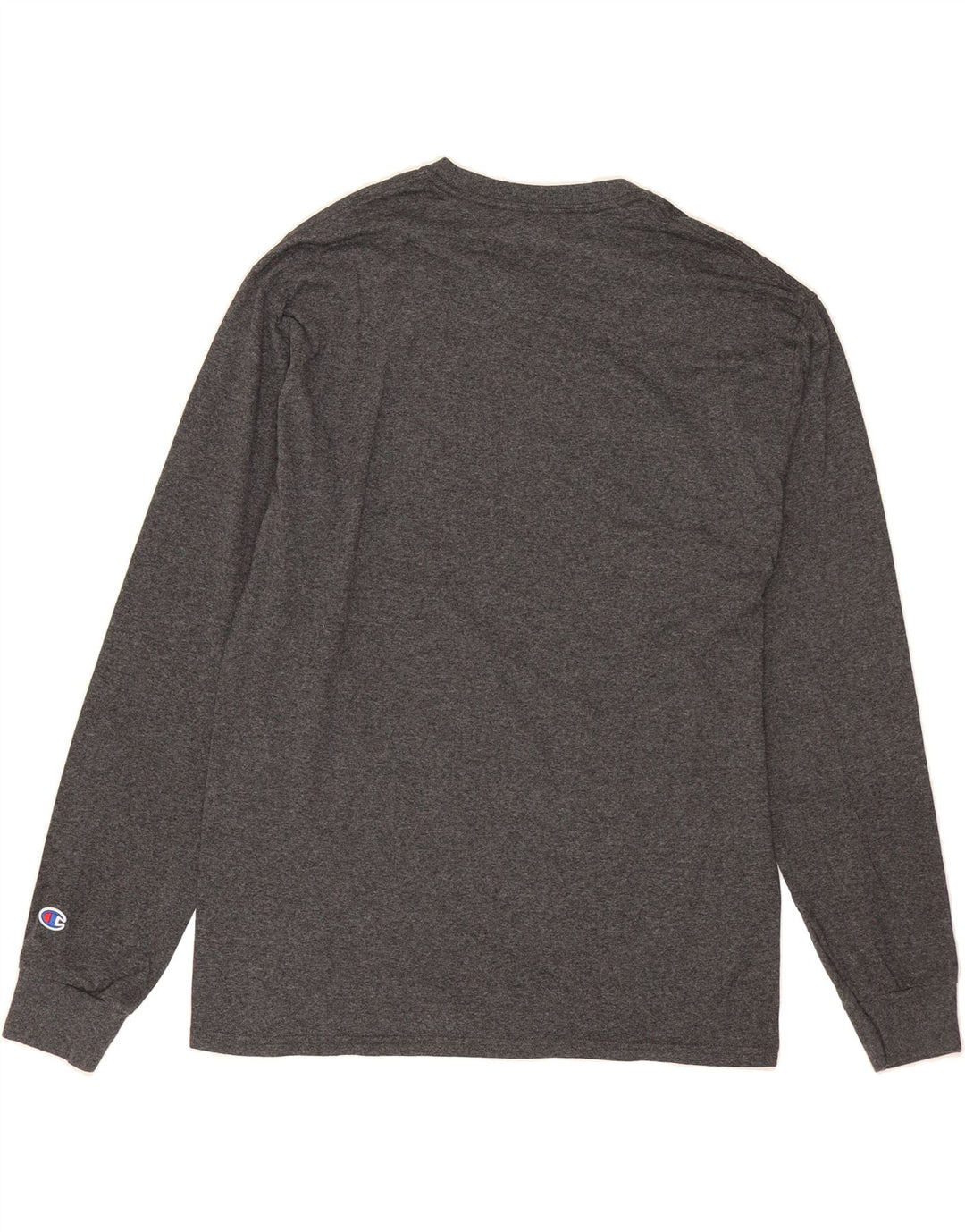 CHAMPION Mens Ohio State Graphic Top Long Sleeve Large Grey Cotton Vintage Champion and Second-Hand Champion from Messina Hembry 