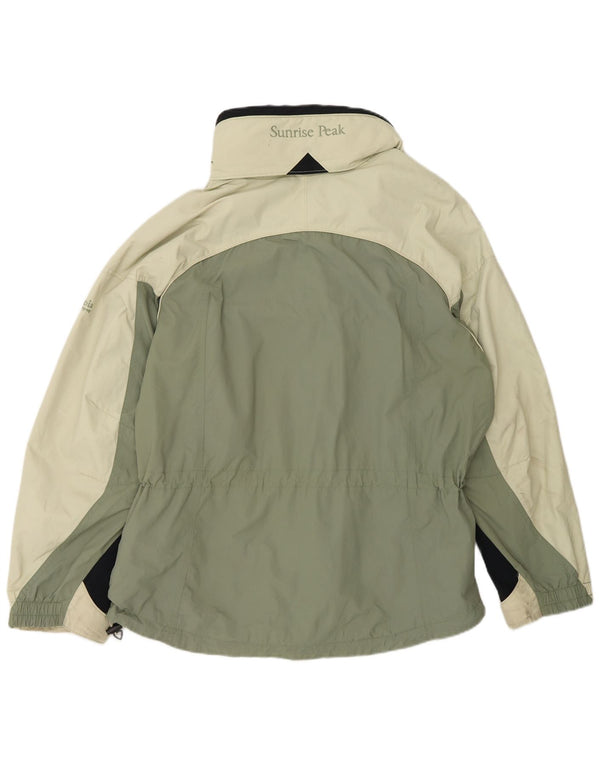 Columbia Damen Interchange Loose Fit Regenjacke UK 16 Large Grün