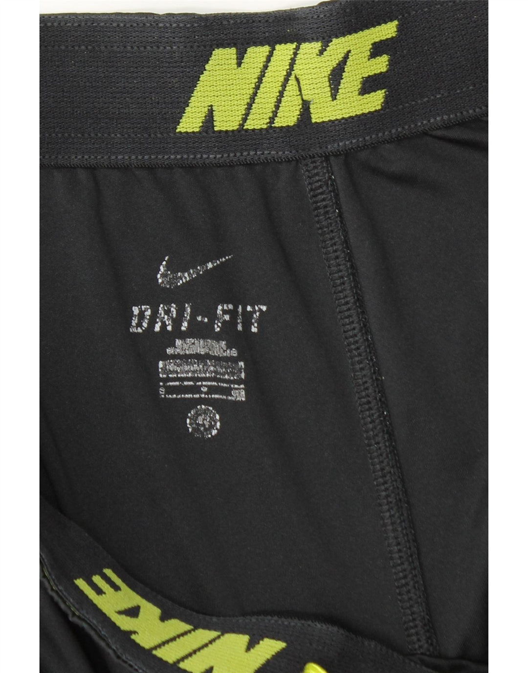 Nike Herren-Sportshorts, Größe S, Schwarz, Colourblock-Polyester