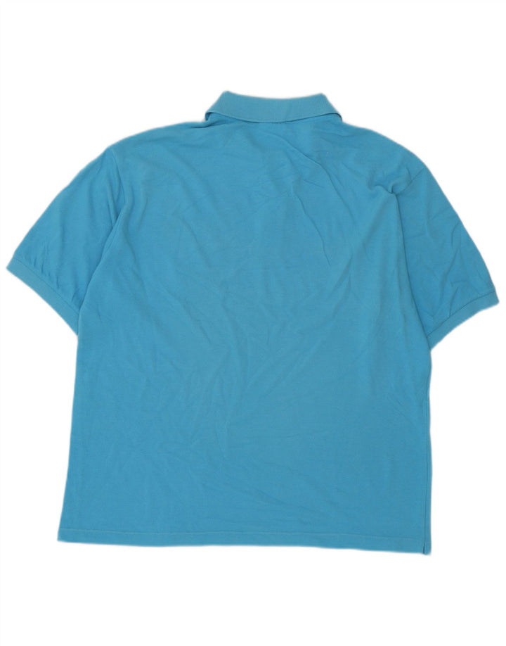 Lacoste Herren Poloshirt Größe 7 2XL Blau