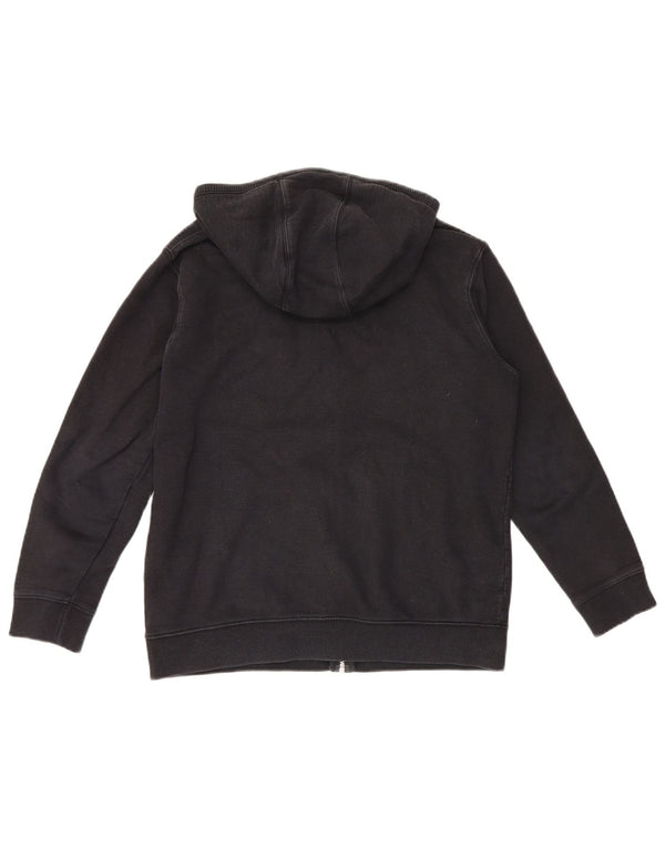 Vans Damen Graphic Zip Hoodie Pullover UK 18 XL Schwarz Baumwolle