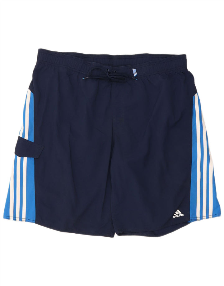 Adidas Herren Badeshorts XL Marineblau Nylon