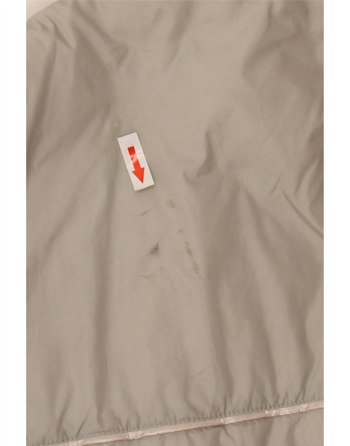Tommy Hilfiger Herren gefütterte Liner-Jacke, UK 40, großes graues Nylon