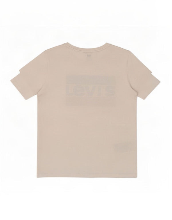 Levi's Damen-T-Shirt mit Grafik, UK 6 XS, weiße Baumwolle
