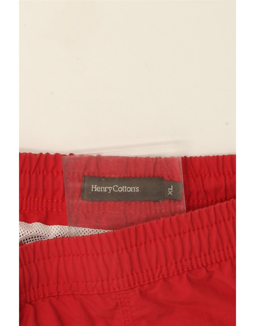 Henry Cottons Herren Badeshorts XL Rot