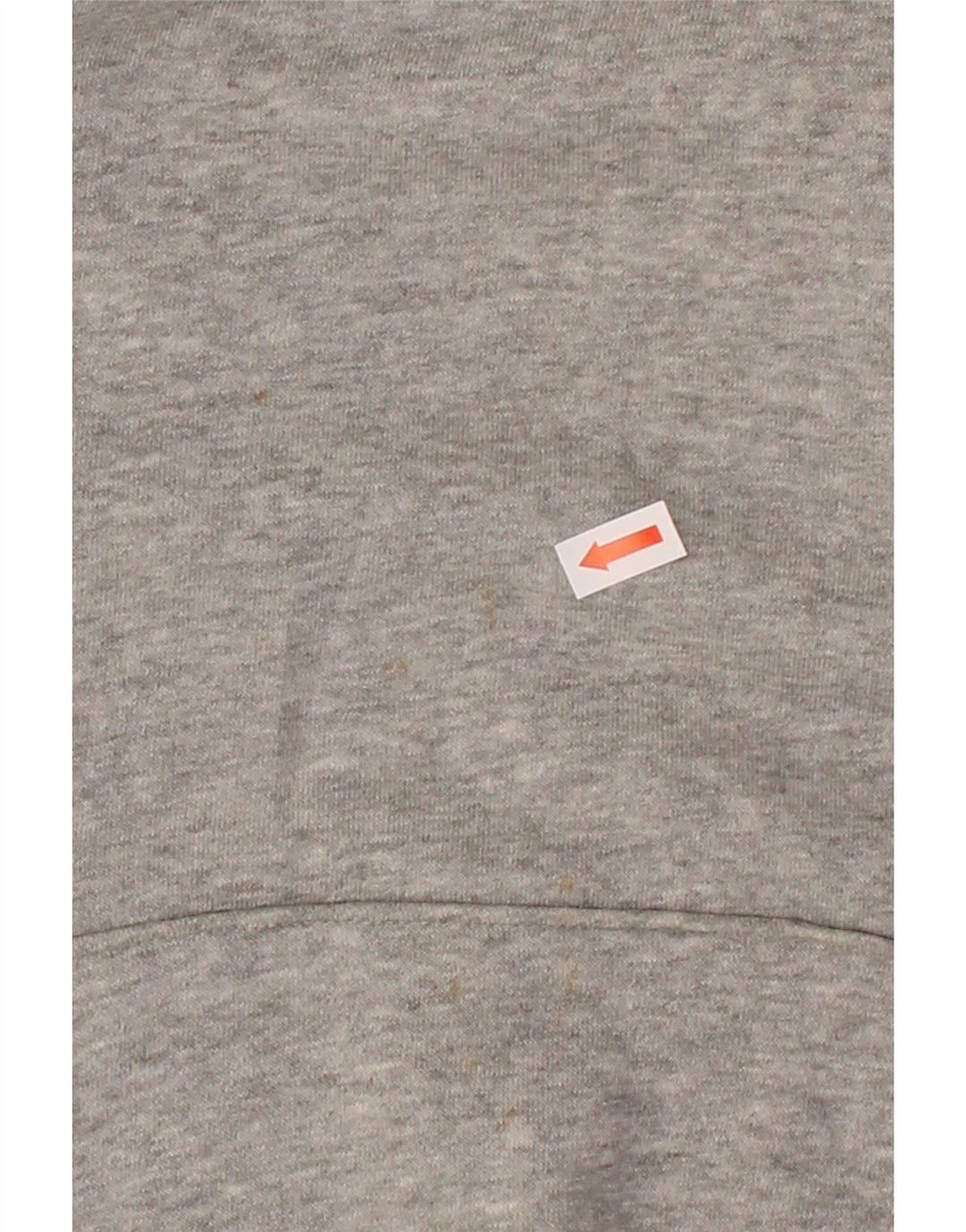 NIKE Womens Oversized Hoodie Jumper UK 10 Small Grey Cotton Vintage Nike and Second-Hand Nike from Messina Hembry 