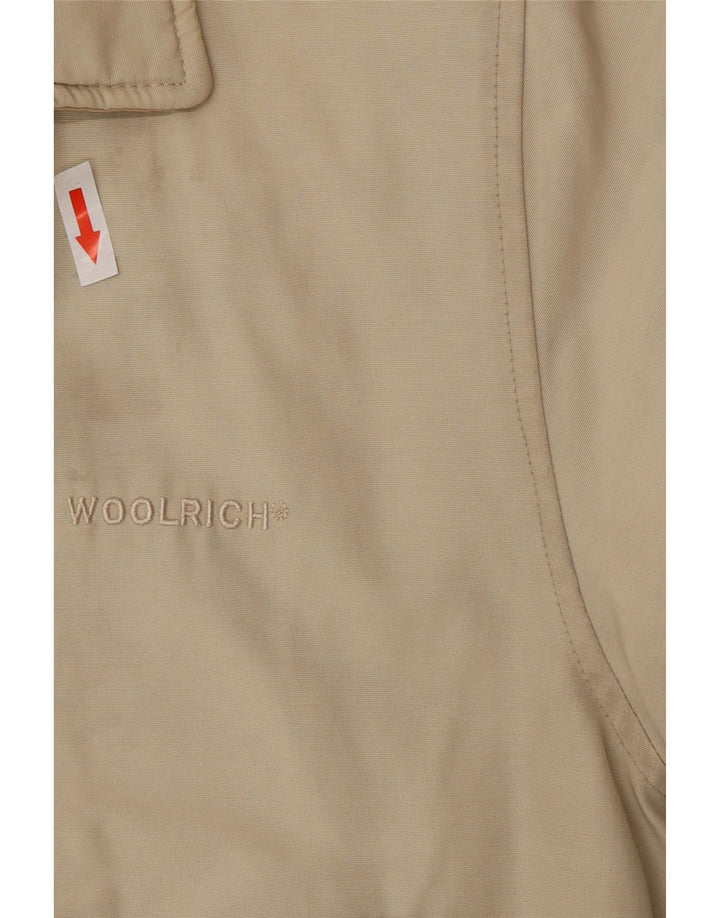 Woolrich Damen Wattierte Jacke UK 38 Medium Beige