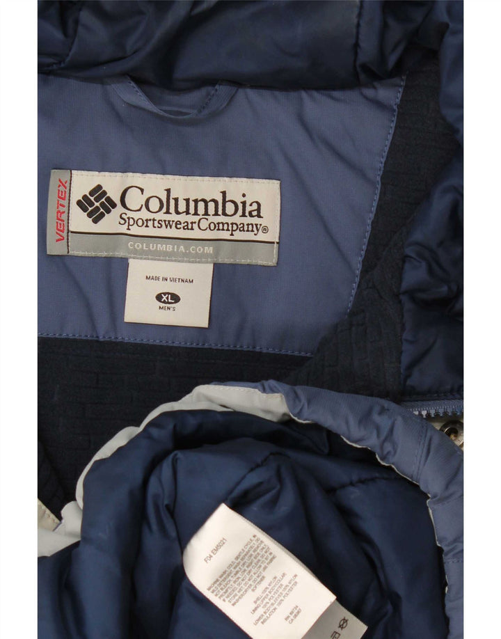 Columbia Herren Loose Fit Pullover Windjacke UK 42 XL Marineblau