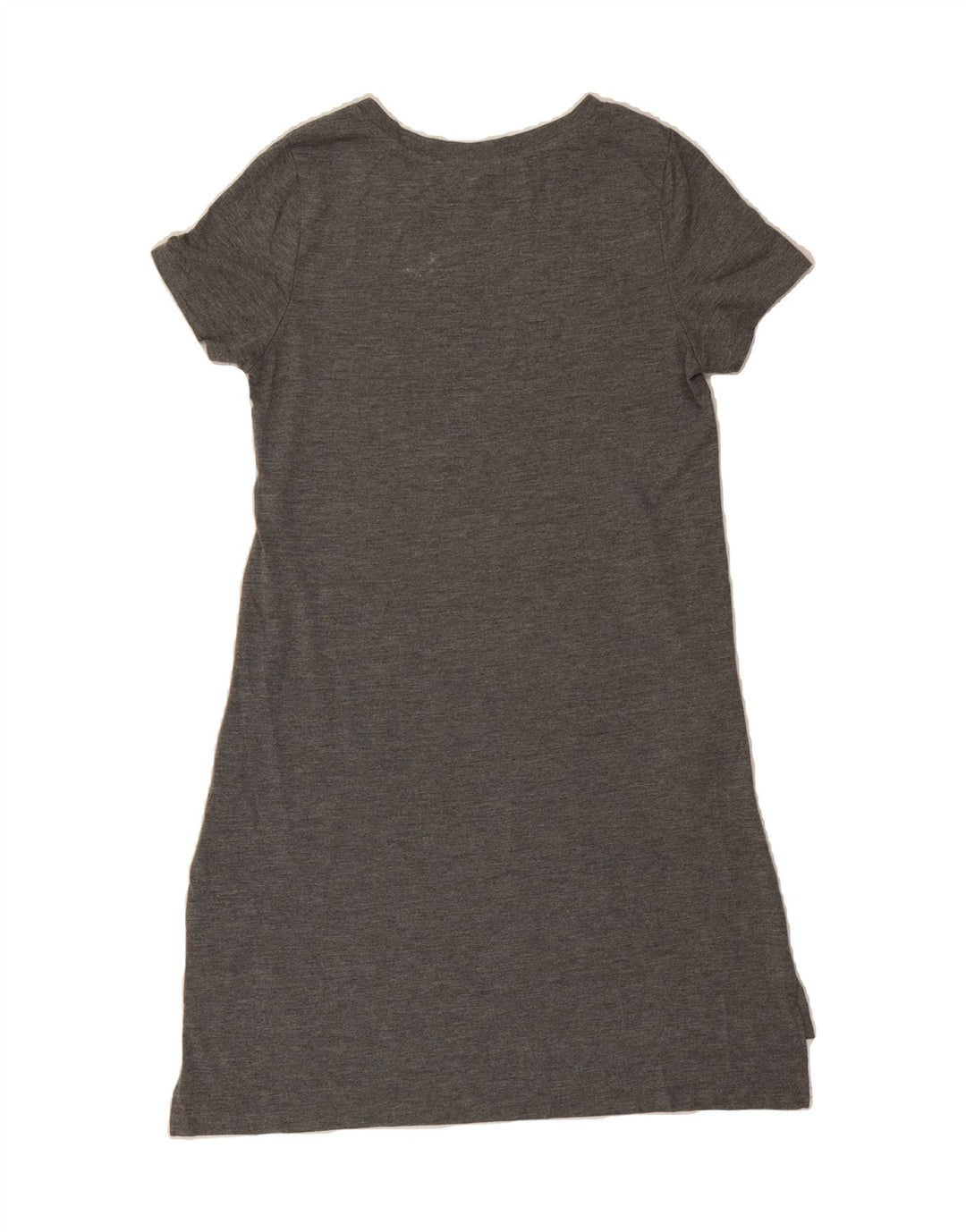 MOSSIMO Womens T-Shirt Dress UK 10 Small Grey Polyester Vintage Mossimo and Second-Hand Mossimo from Messina Hembry 