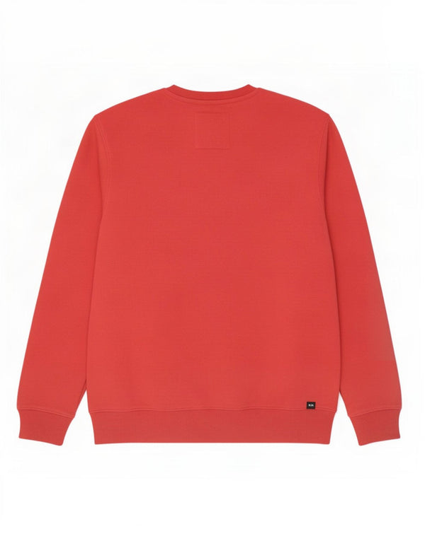 Crew Clothing Herren-Sweatshirt mit Grafik, groß, rosa, Baumwolle
