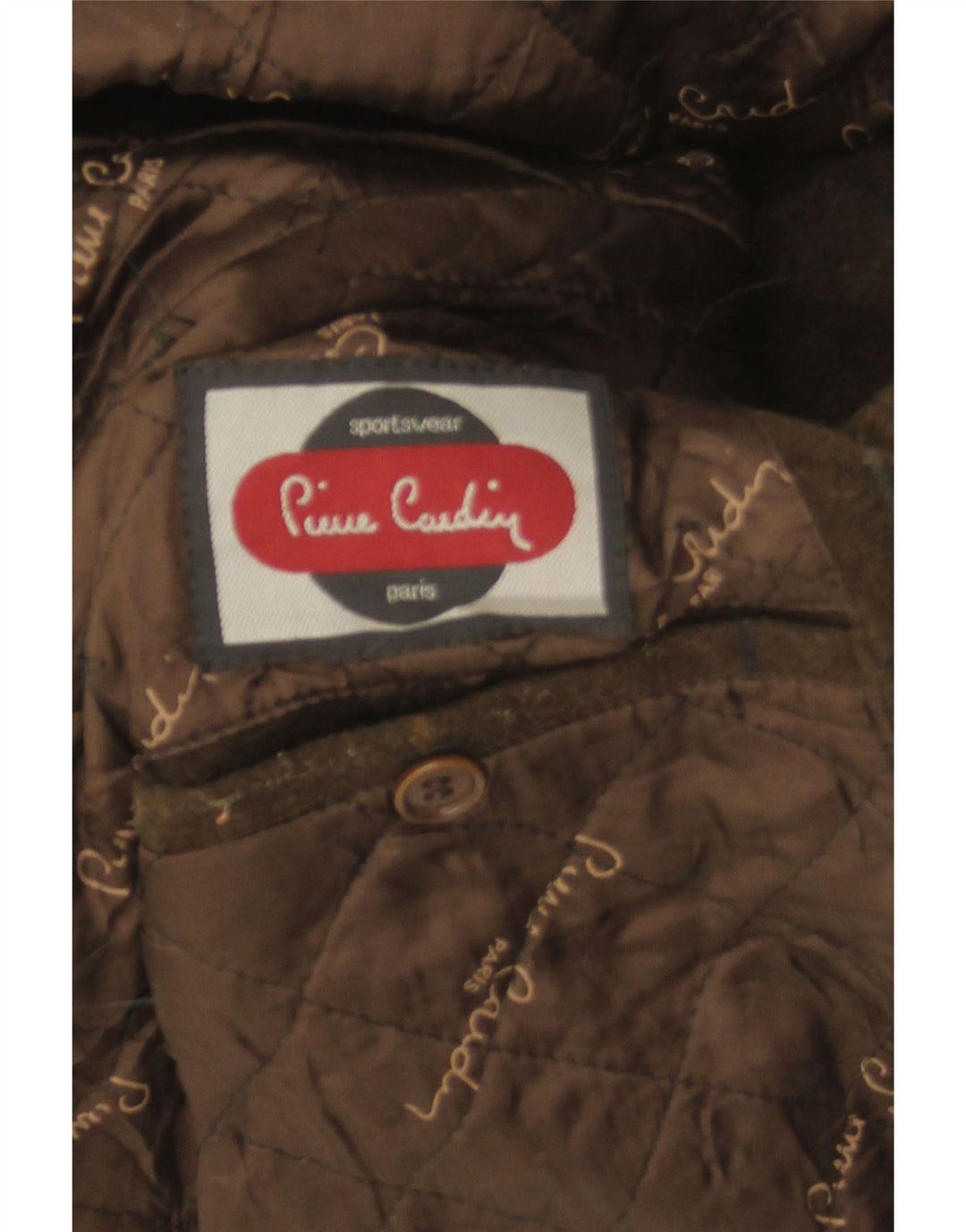 Pierre Cardin Herren Bomberjacke UK 42 XL Khaki Check