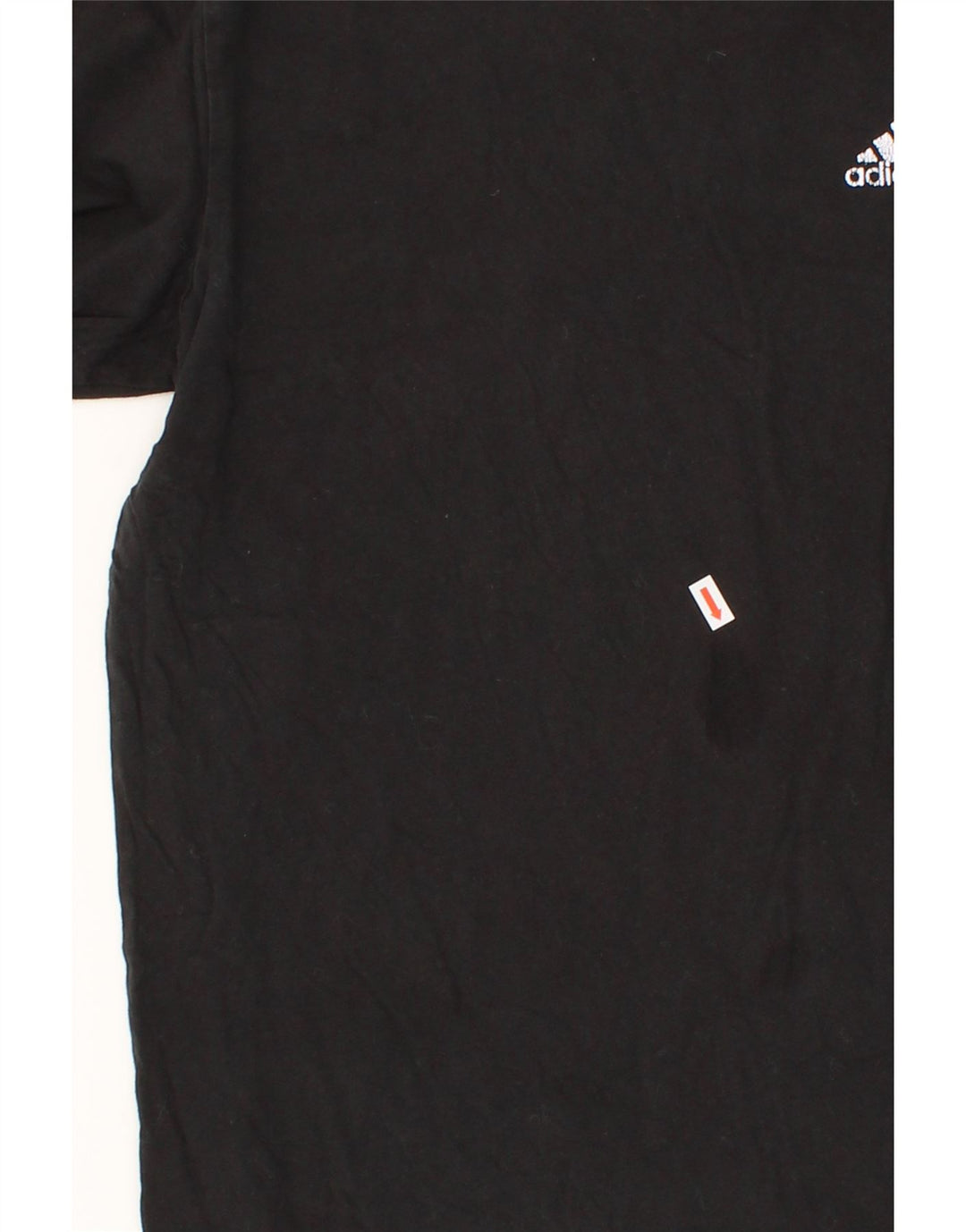 ADIDAS Mens T-Shirt Top Medium Black Cotton Vintage Adidas and Second-Hand Adidas from Messina Hembry 