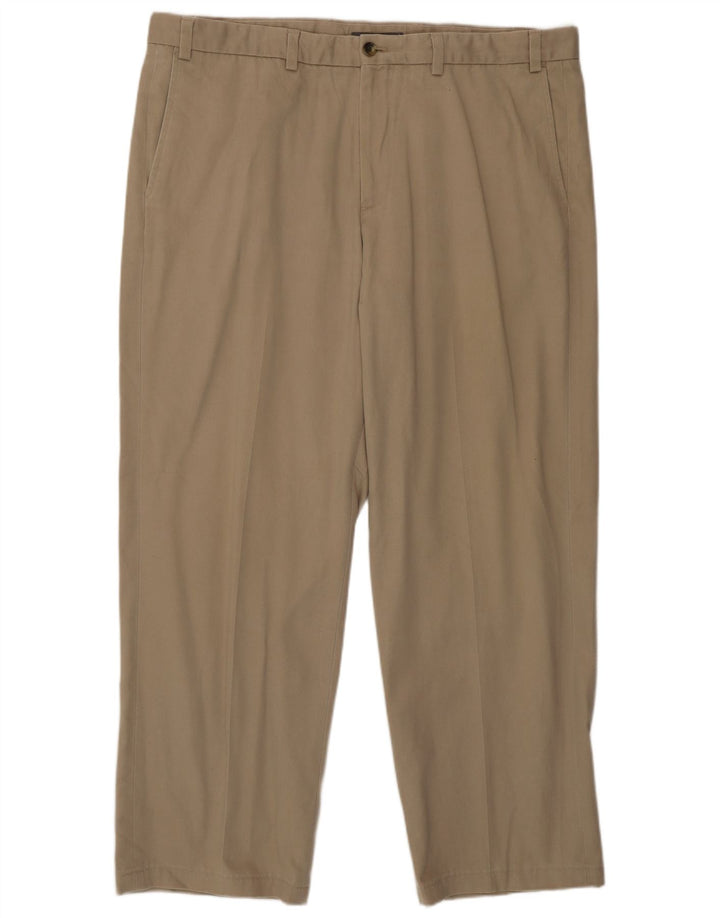 Eddie Bauer Herren gerade Chinohose W40 L30 Beige