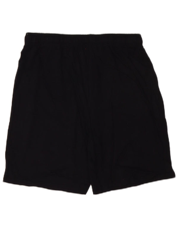 Lotto Mens Sport Shorts Large Black Cotton