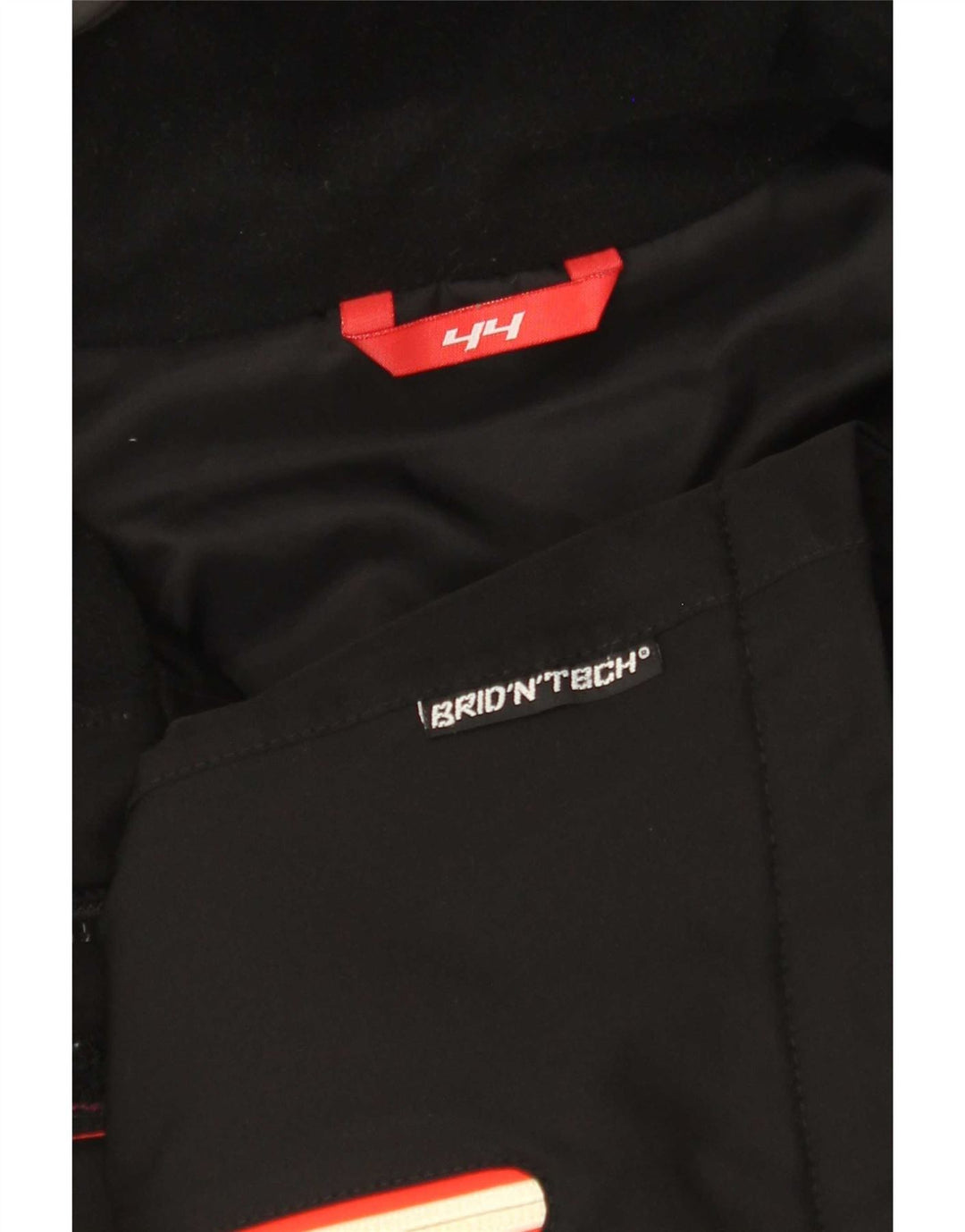 On the Edge Damen-Skijacke mit Kapuze IT 44 Medium Black Colourblock