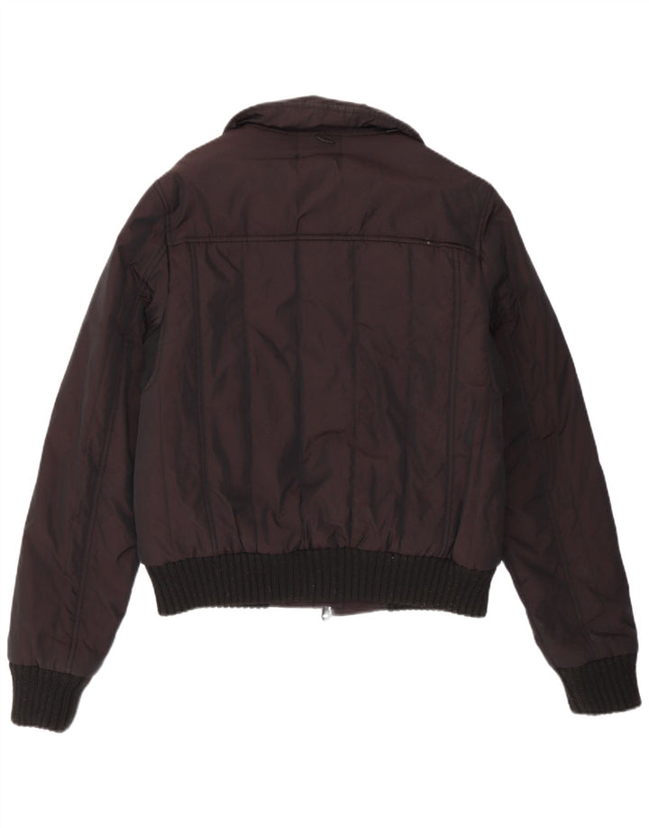 Refrigiwear Damen Bomberjacke UK 14 Medium Burgund Nylon