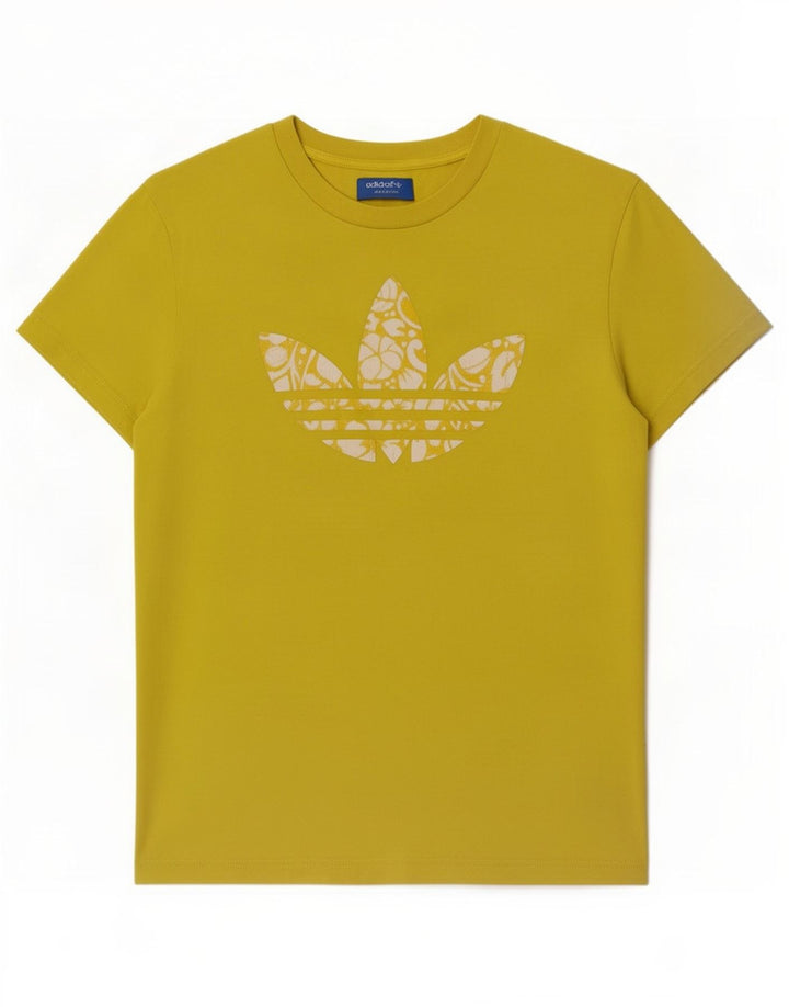 Adidas Herren Grafik T-Shirt Top Mittelgelb