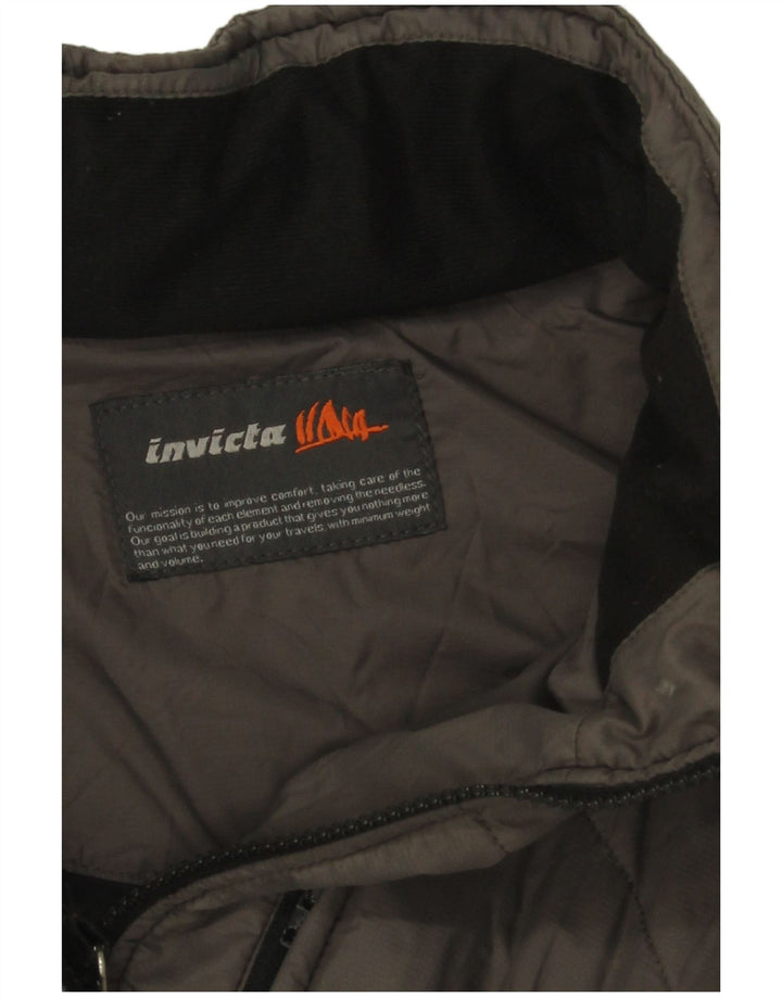 Invicta Herren Wattierte Weste UK 42 XL Grau